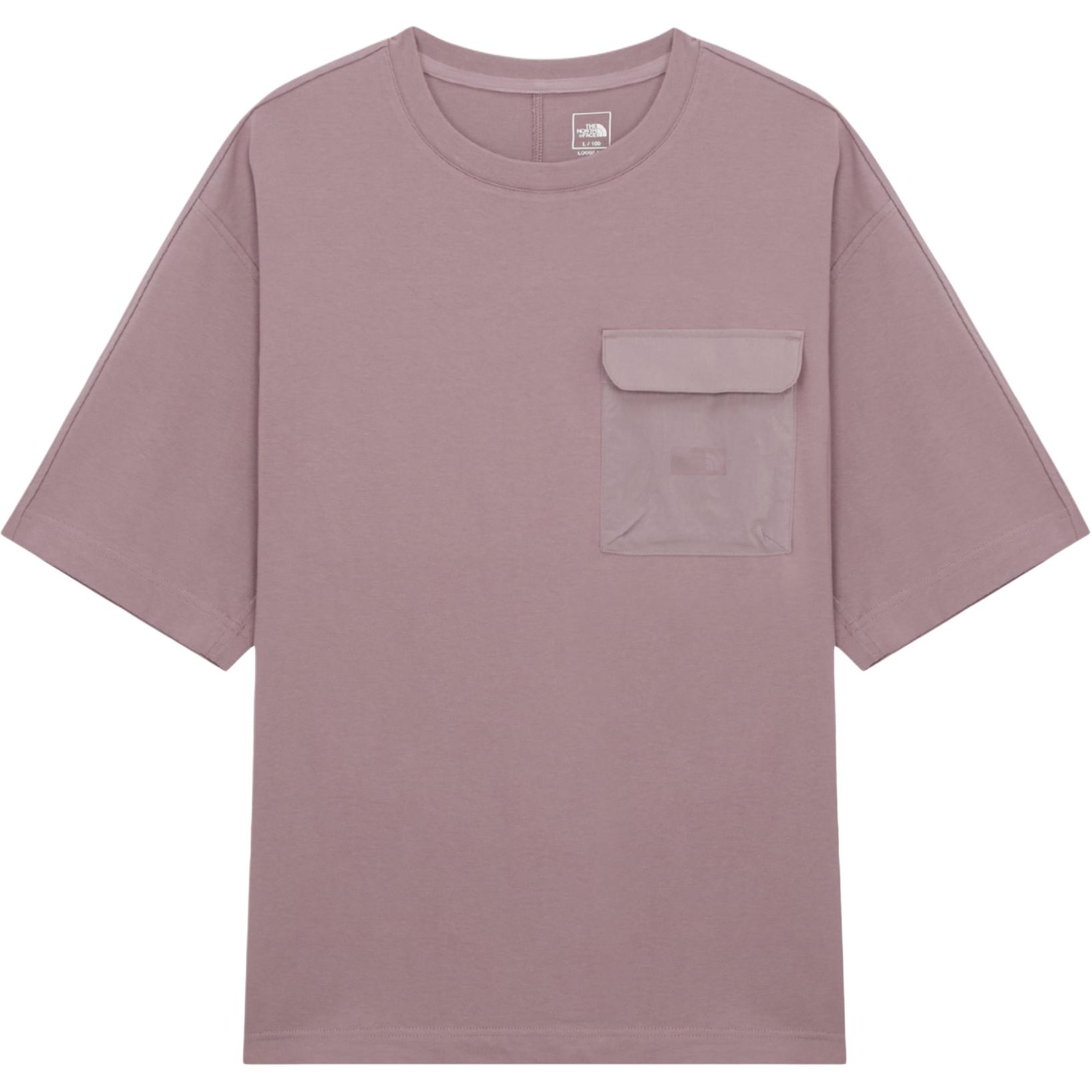 

THE NORTH FACE Футболка мужская серо-фиолетовая