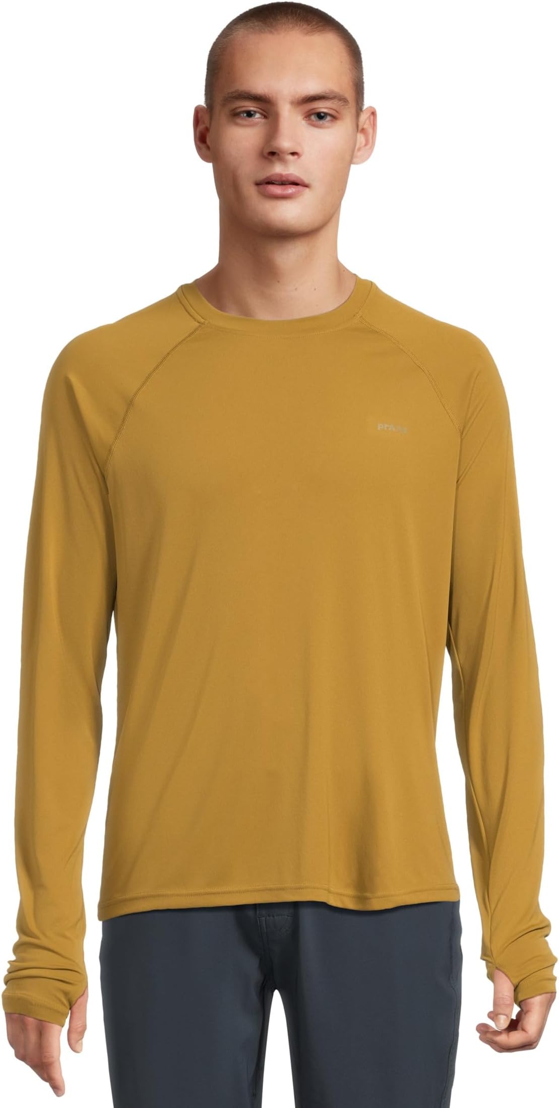 

Лонгслив Prana Sol Shade Long Sleeve Crew Standard Fit, цвет Retro Olive