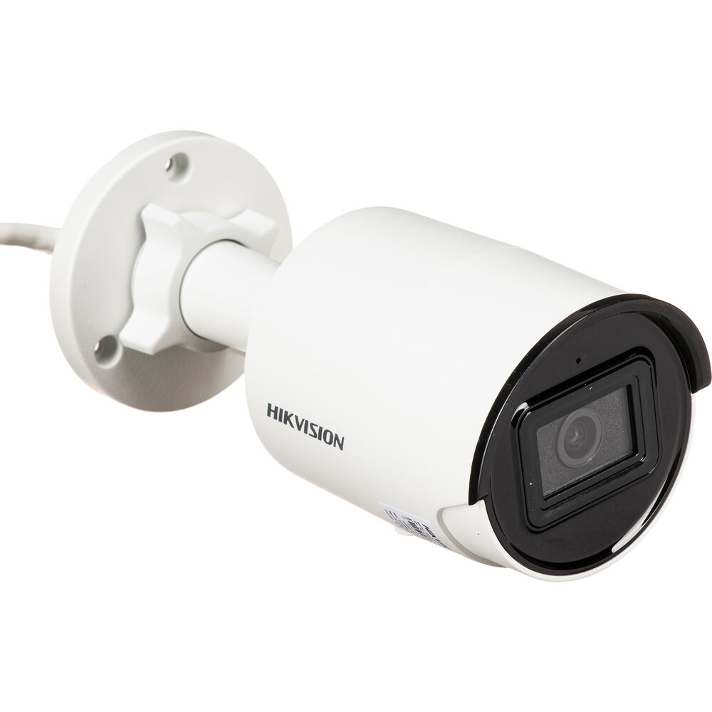 

Уличная сетевая цилиндрическая камера Hikvision AcuSense DS-2CD2083G2-IU 8 МП с ночным видением и объективом 4 мм (белая)