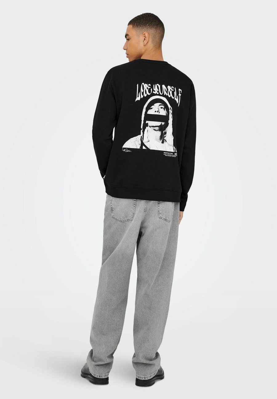 

Толстовка Only & Sons ONSEMINEM , Black/Brown