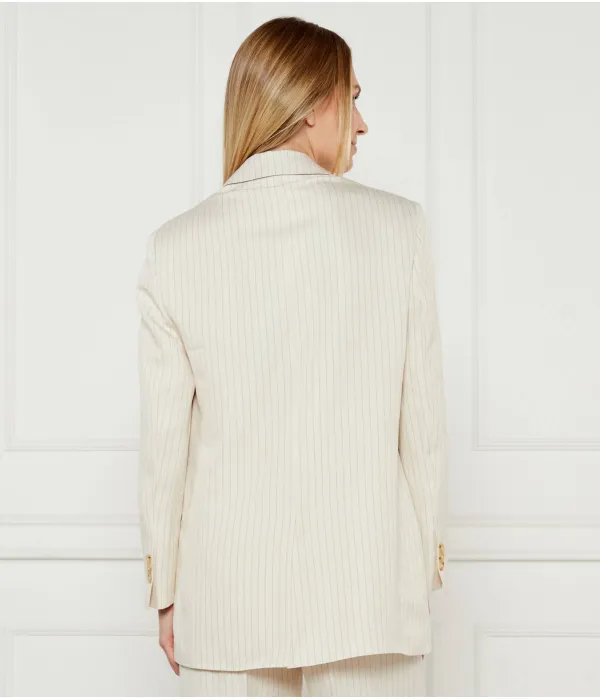 Элегантный жакет Relaxed fit Tommy Hilfiger, бежевый — фото 3