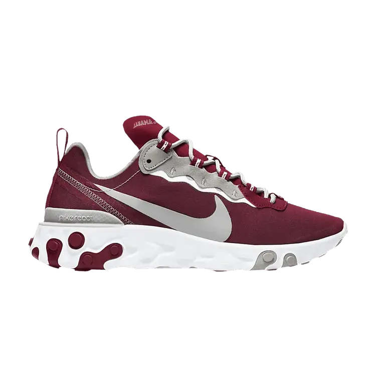 

Кроссовки Nike React Element 55 'Alabama Crimson Tide', красный