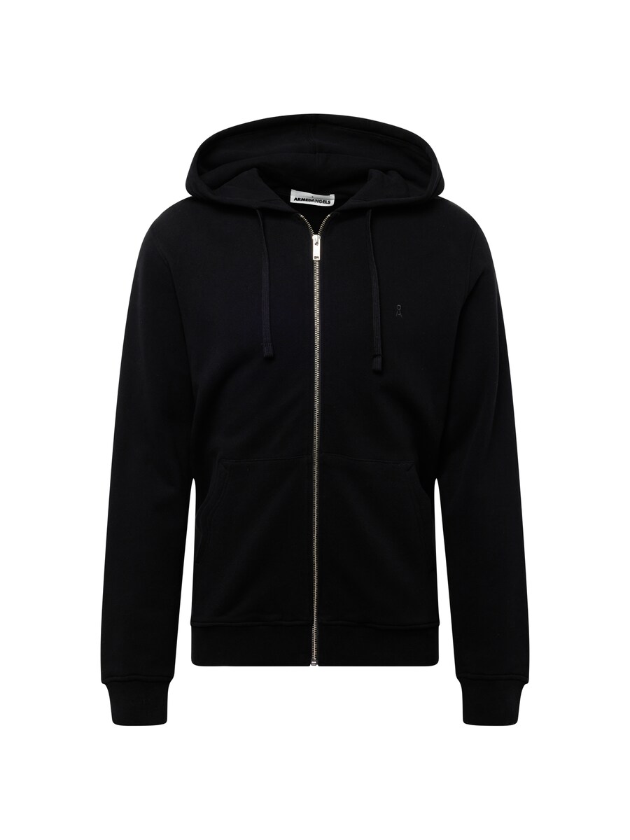 

Толстовка с капюшоном на молнии ARMEDANGELS Zip-Up Hoodie Saromian, черный