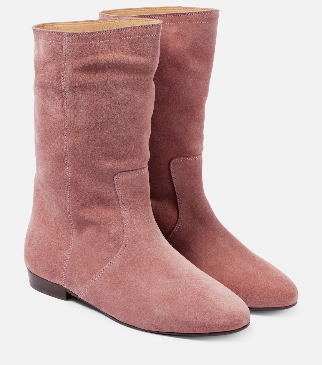 Замшевые сапоги Stefa Isabel Marant, Faded Pink