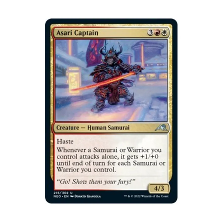 

CCG Капитан азари (U), MTG - Kamigawa : Neon Dynasty