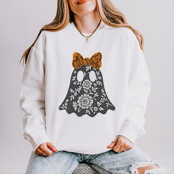 

Lace ghost - женский легкий свитшот с окраской в готовом виде Simply Sage Market, White, Белый, Lace ghost - женский легкий свитшот с окраской в готовом виде Simply Sage Market, White