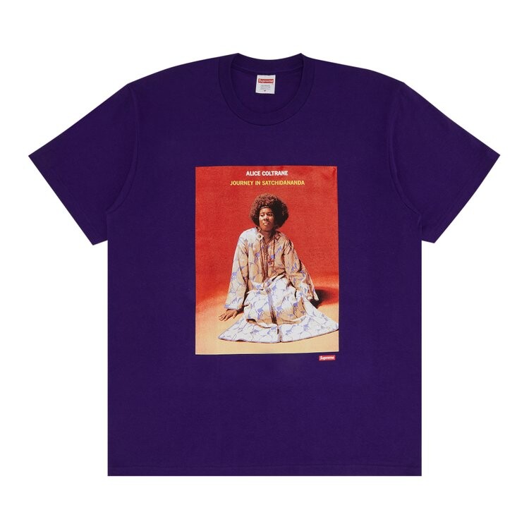 

Футболка Supreme Satchidananda Tee, фиолетовый