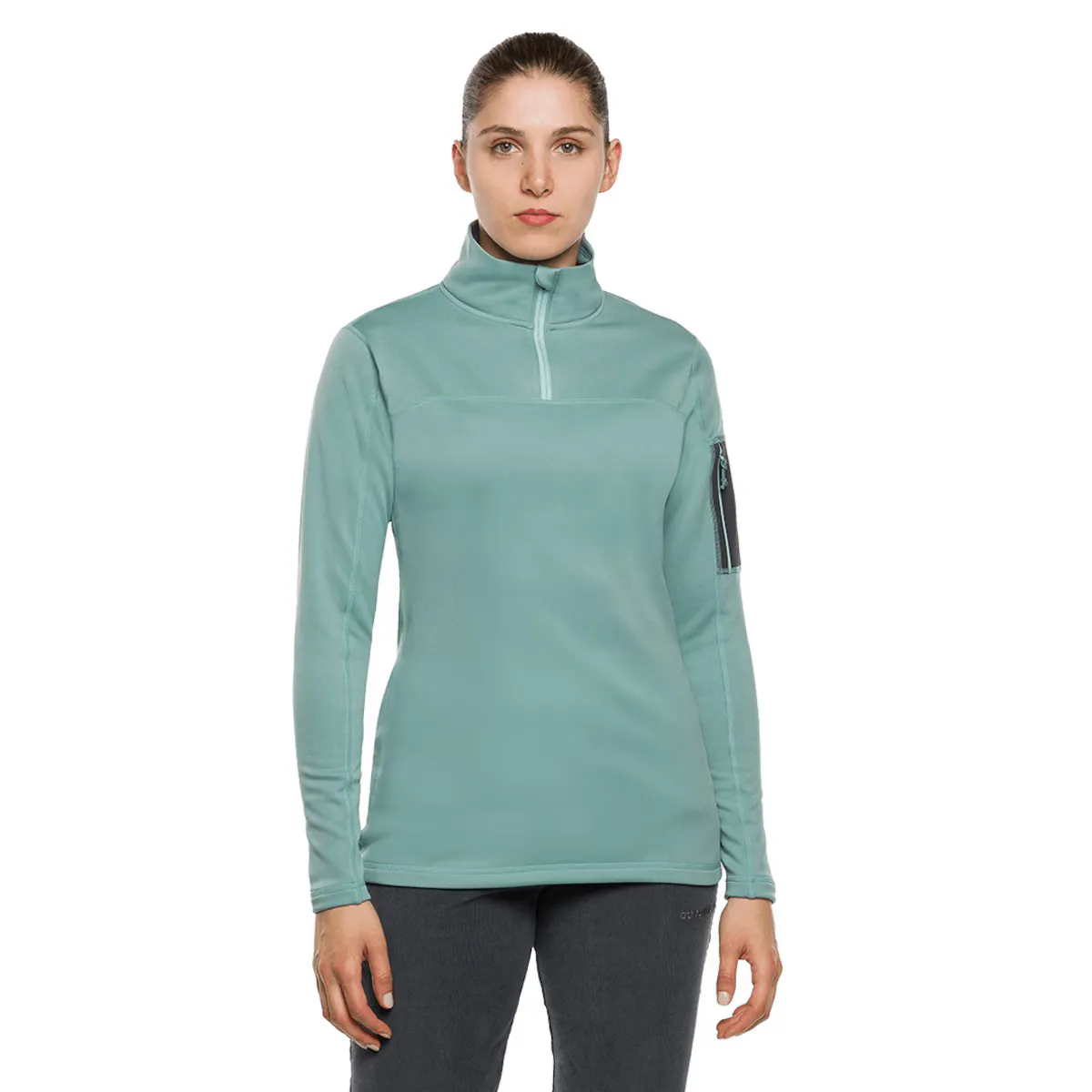 

Figarol Trangoworld женский флис, цвет Verde azulado