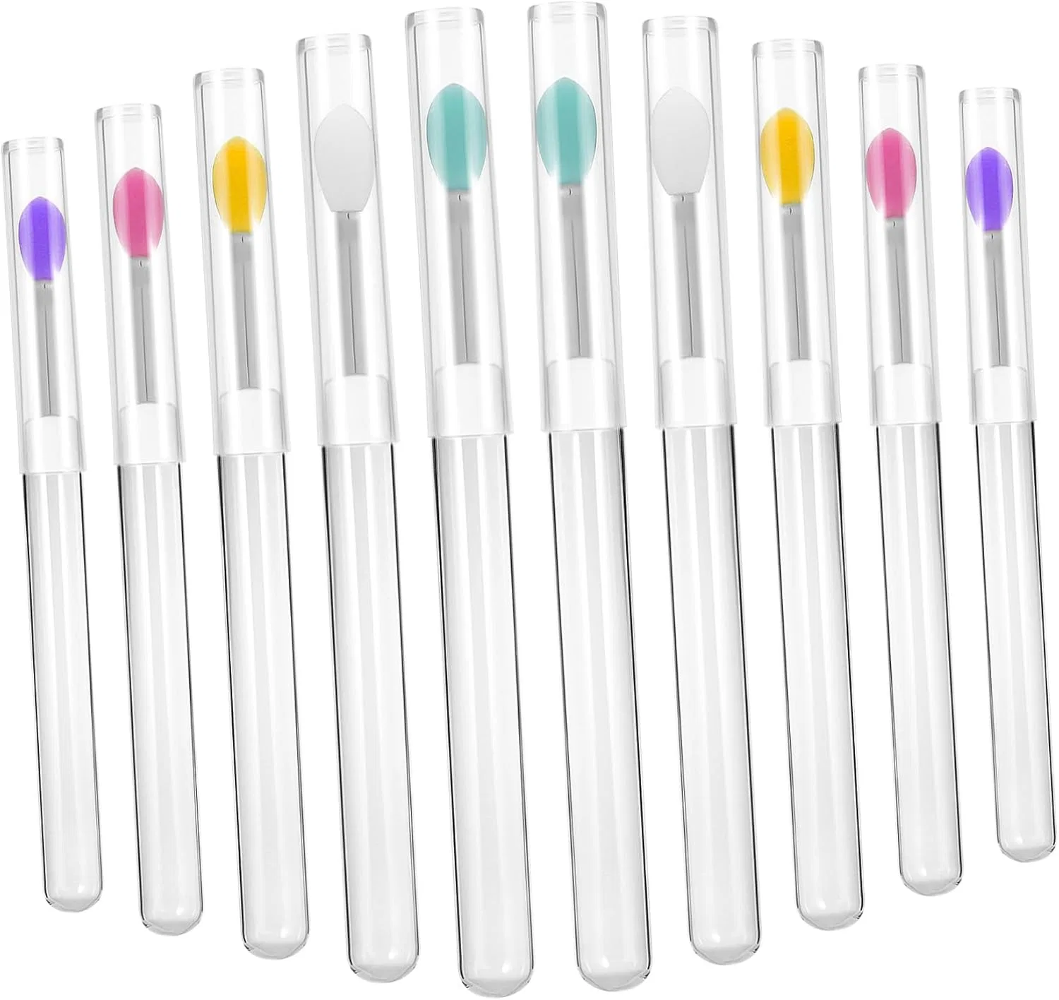 Кисть для губ FRCOLOR, набор 10 шт, разноцветные