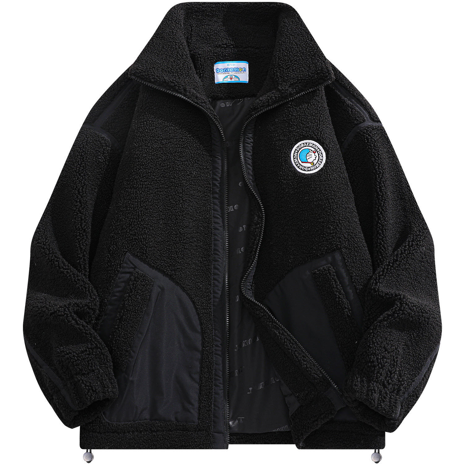 

Doraemon Куртка вельветовая унисекс, Black Embroidery