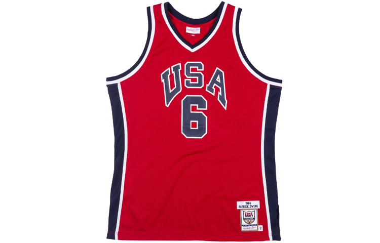 

Майка баскетбольная Mitchell & Ness унисекс красная Mitchell Ness