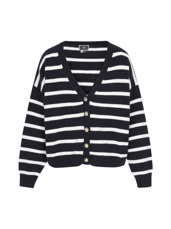 

Спортивная куртка DreiMaster Maritim, цвет navy offwhite stripe