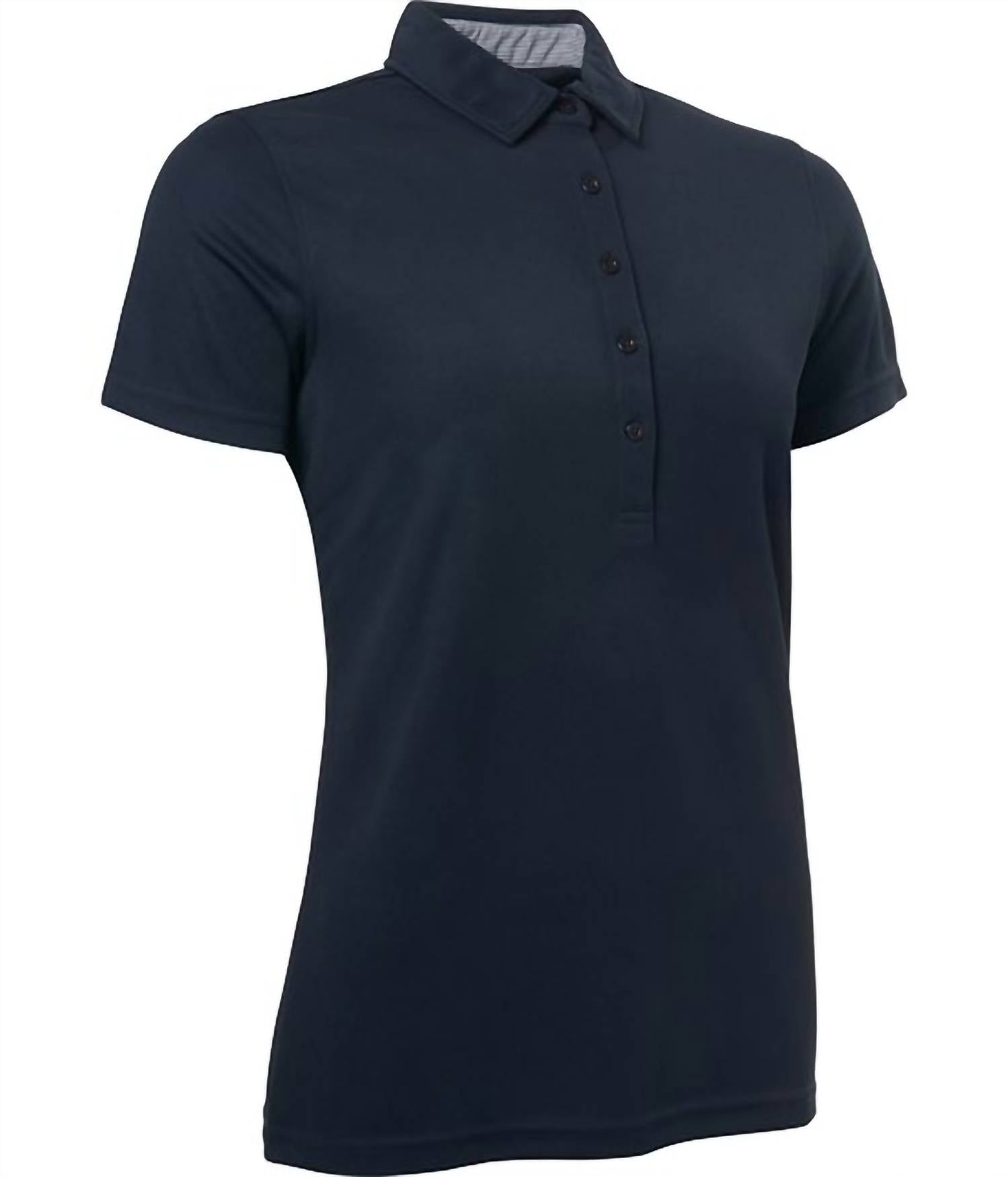 

Женщины Оливия Поло в темно-синем цвете Abacus Sportswear US