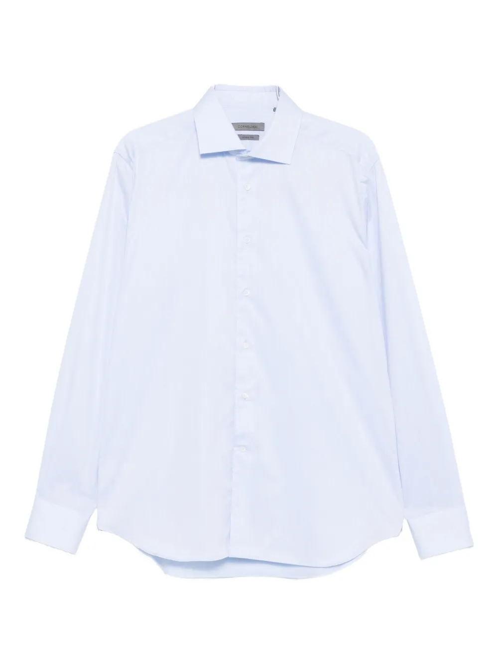 

Хлопковая рубашка Corneliani, синий