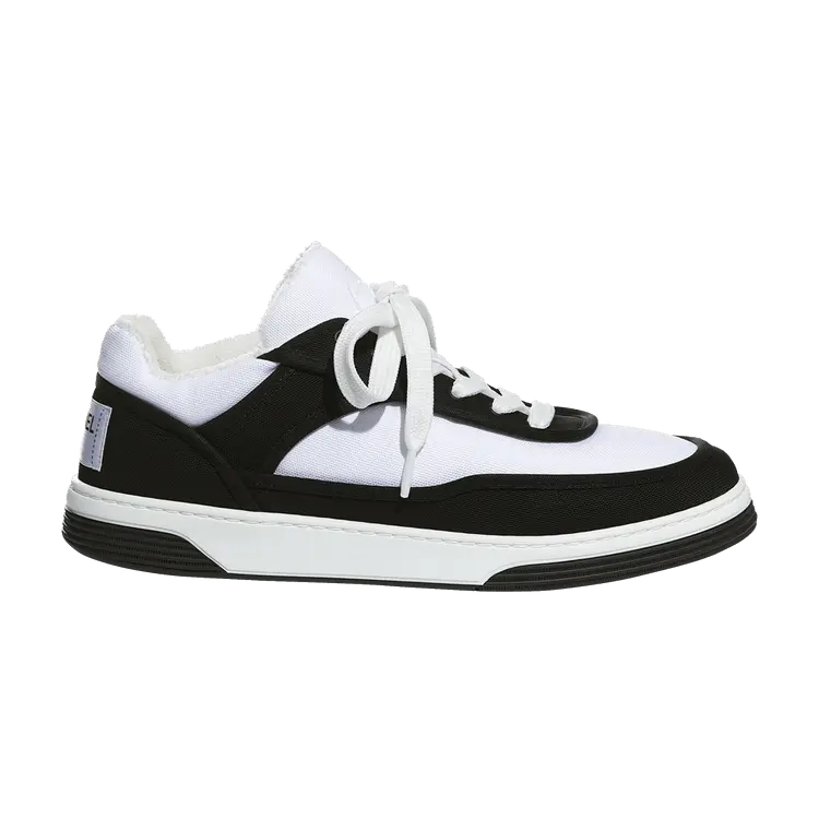 

Кроссовки Chanel Trainers Low Black White, черный
