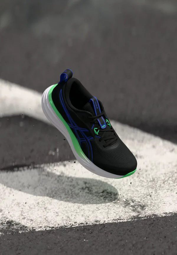 Кроссовки для бега по шоссе gel pulse 17 Asics, Black/Cobalt Burst