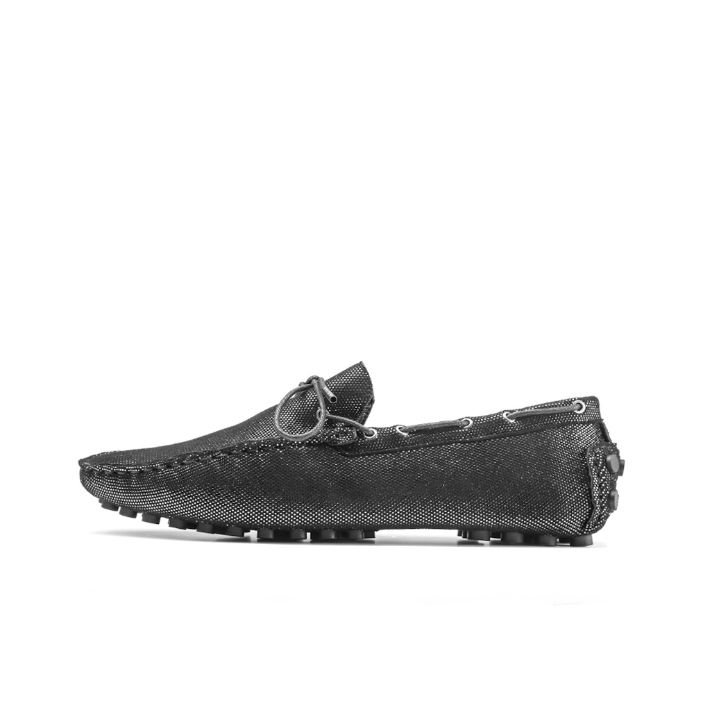 

NORVINCY Мужские лоферы Gommino Silver