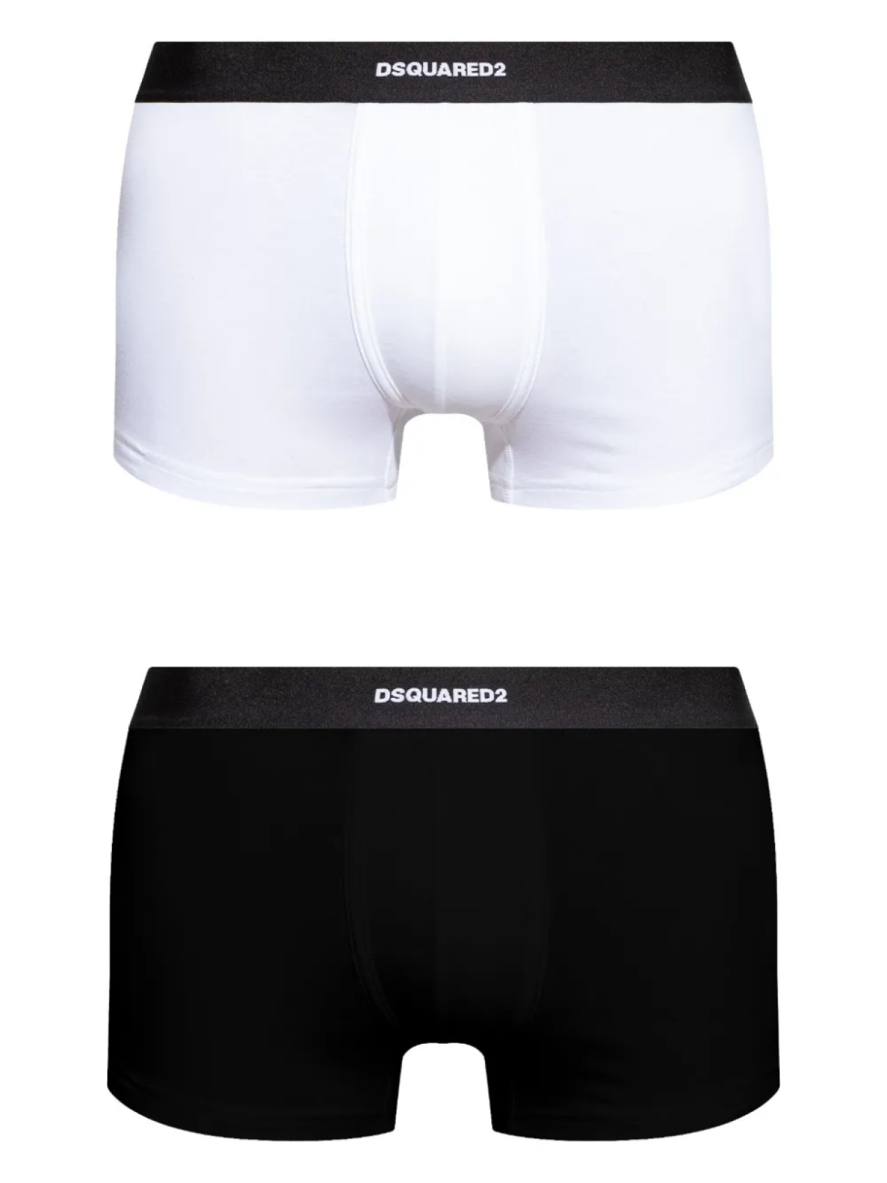 

DSQUARED2 комплект из двух боксеров с эластичным поясом, белый