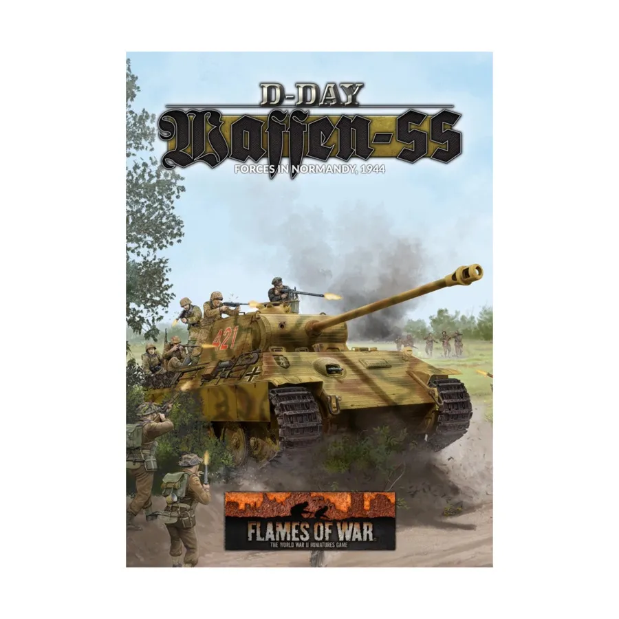 

День Д - Ваффен-СС, Flames of War - WWII - Core Rules & Assorted (4th Edition)