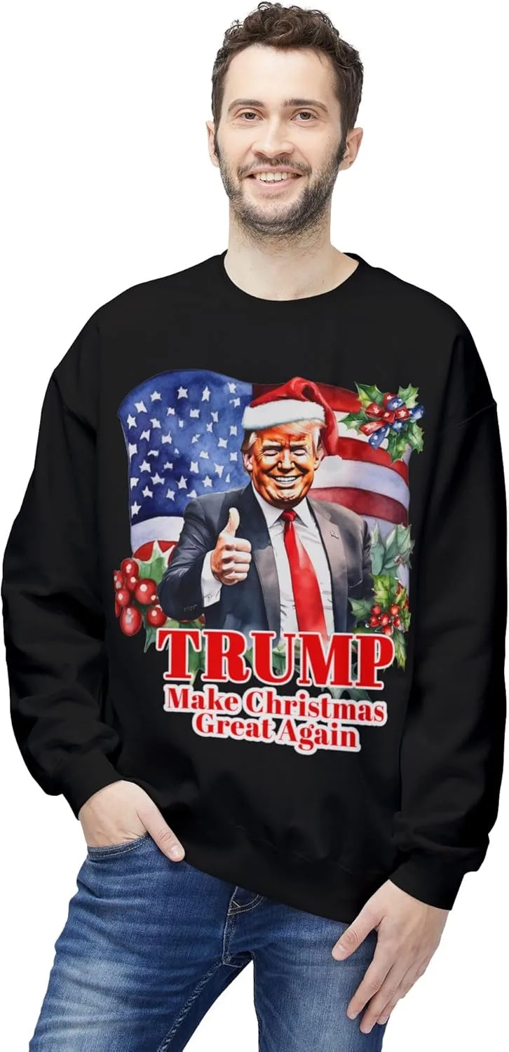Толстовка Trump Christmas Fleece Crewneck — фото 2