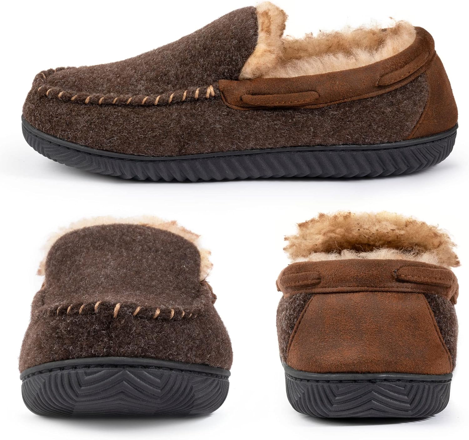 Мужские мокасины RockDove Hearthfire с памятью формы, Mocha — фото 4