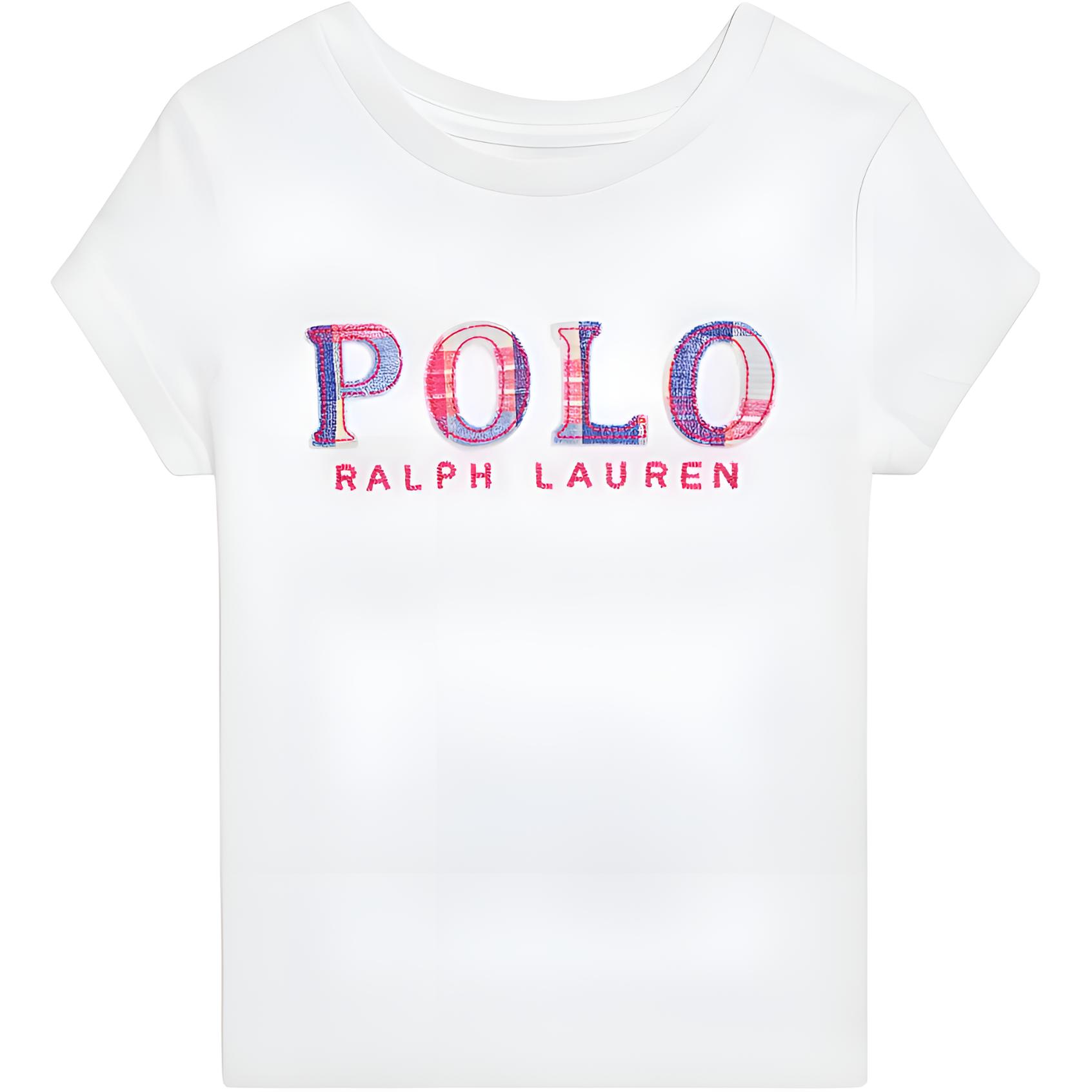 

Детская футболка Polo Ralph Lauren, белый