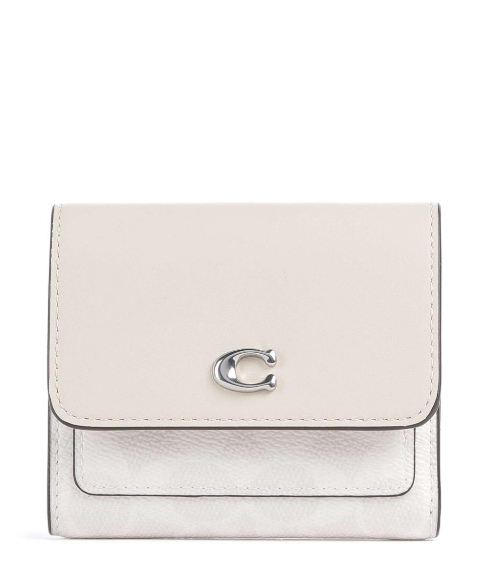 

Фирменный кошелек Essential из полиэстера и коровьей кожи Coach, белый