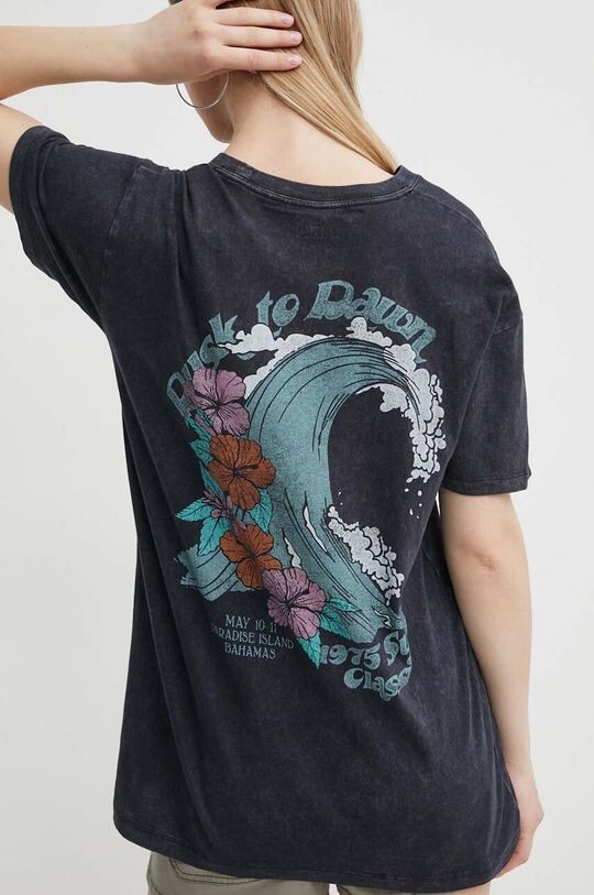 

Хлопковая футболка Hollister Co., черный