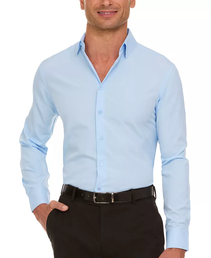 

Мужская рубашка Slim Fit Supershirt Nautica, синий