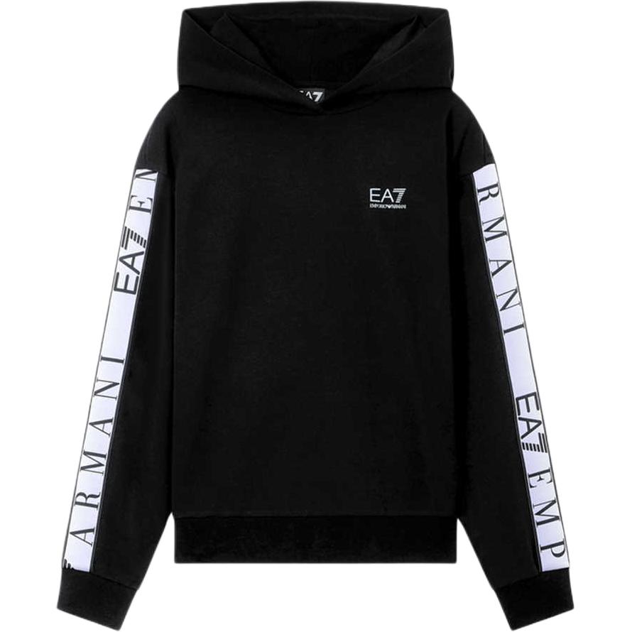 

Женская толстовка EA7 SS26 Emporio Armani, черный