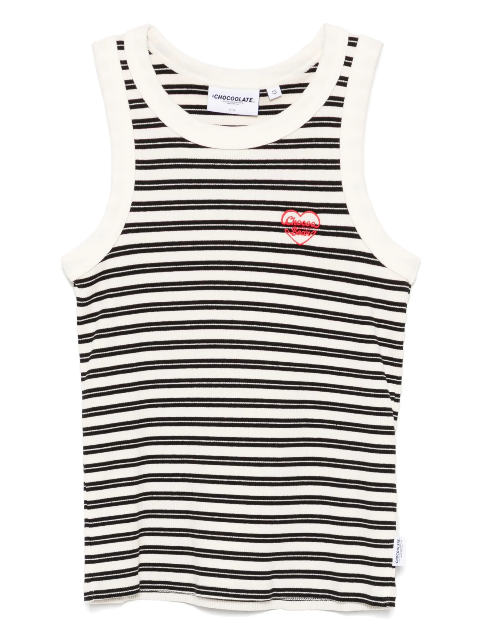

Топ в полоску Chocoolate, белый