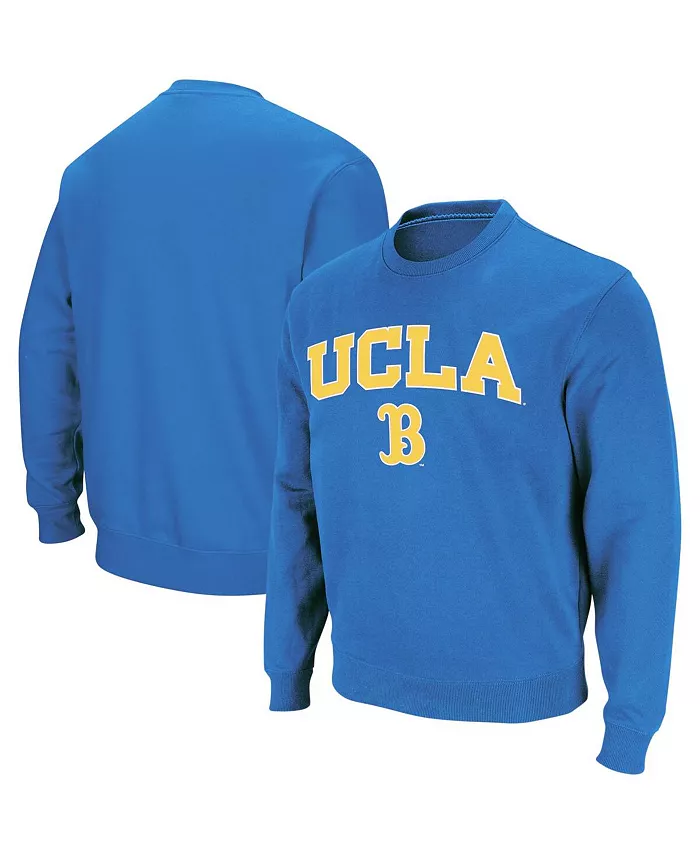 

Мужская толстовка с круглым вырезом UCLA Bruins с аркой и логотипом Colosseum, синий