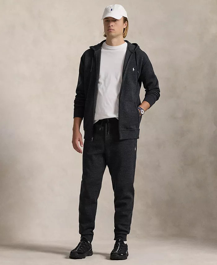 

Мужские утепленные спортивные брюки Big & Tall Double-Knit Jogger Pants Polo Ralph Lauren, черный