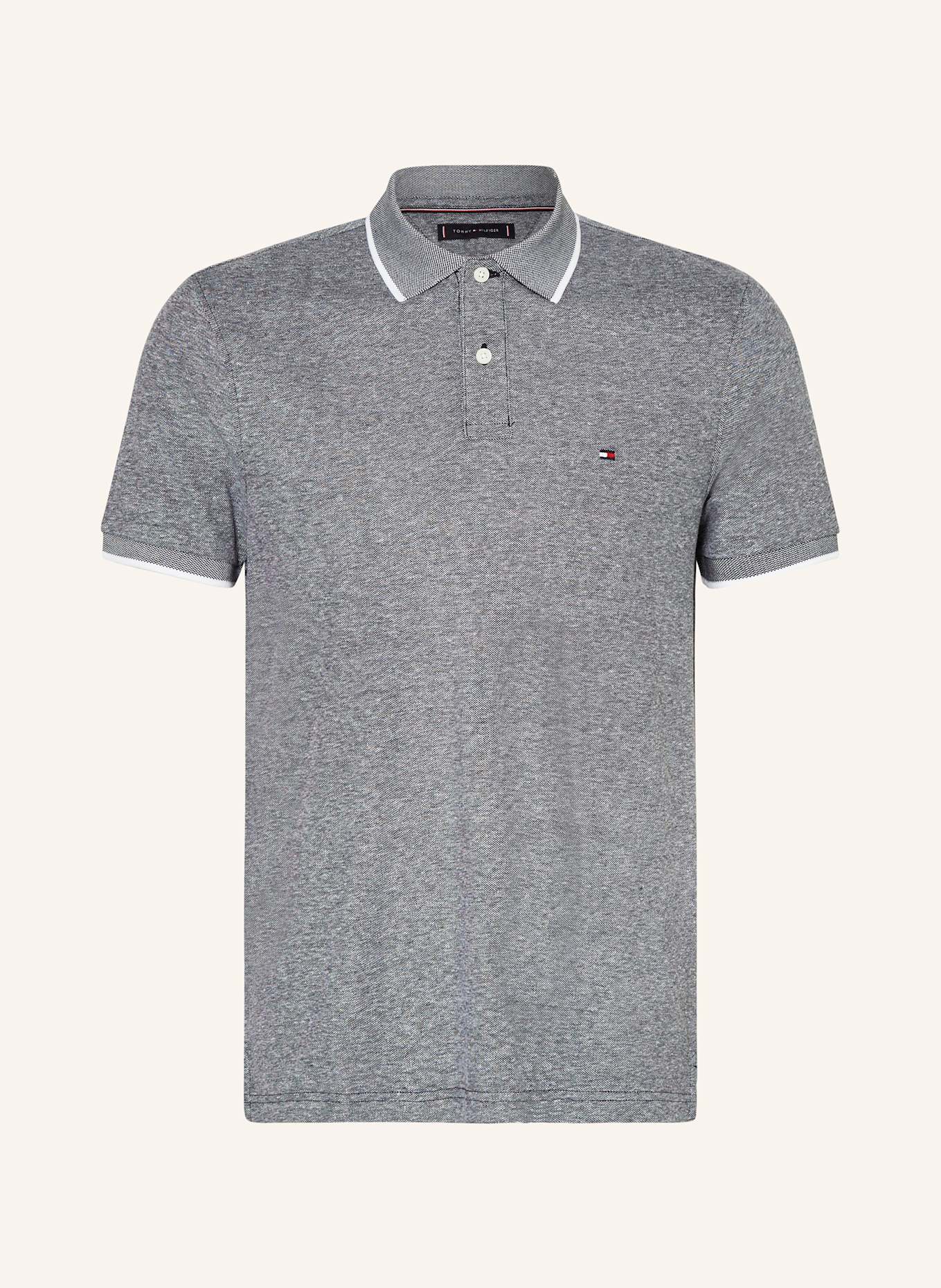 

Рубашка поло из пике Tommy Hilfiger, синий