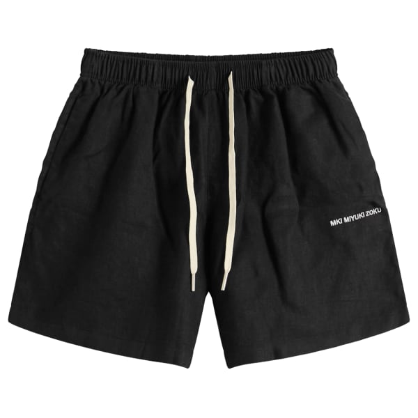

Льняные шорты Mki Mki Miyuki-Zoku, черный
