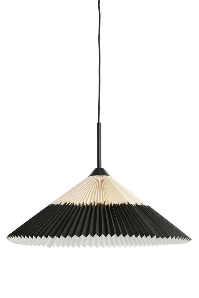 

Light & Living - подвесной светильник PLETED - Ø60x23cm - черный Present Time