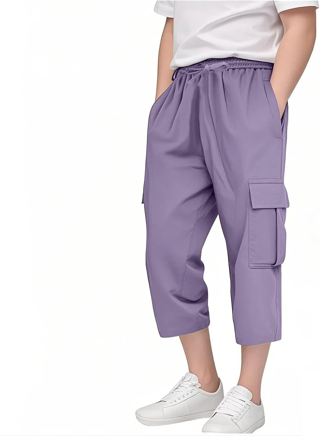 Шорты карго Active Shorts, Generic, фиолетовый