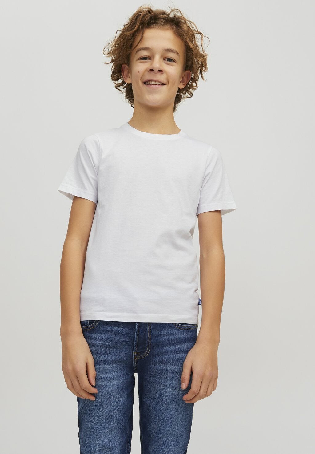 

Футболка базовая Jack & Jones Junior, цвет white