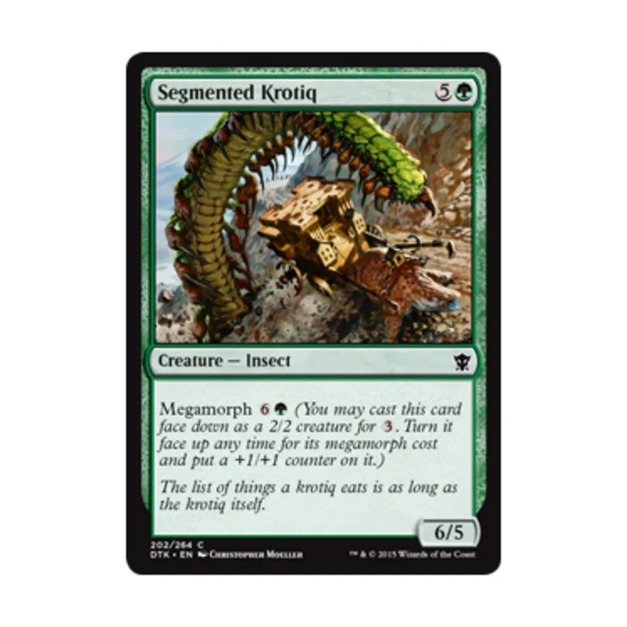 

CCG Сегментированный кротик (C), MTG - Dragons of Tarkir