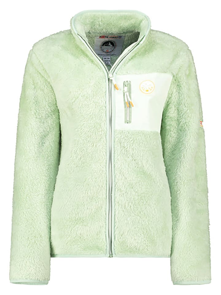 

Флисовая куртка Precious светло-зеленого цвета Geographical Norway