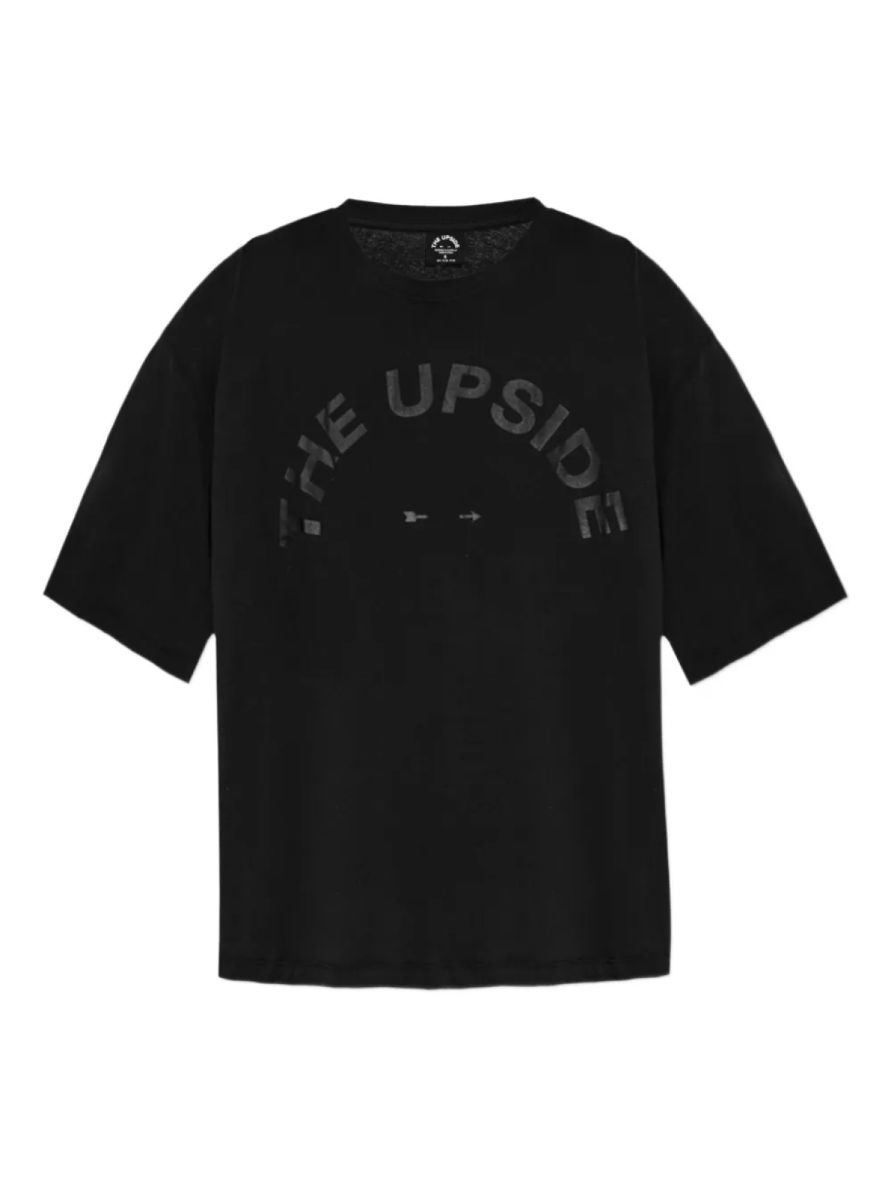 

Футболка с короткими рукавами и принтом логотипа Upside The Upside, черный