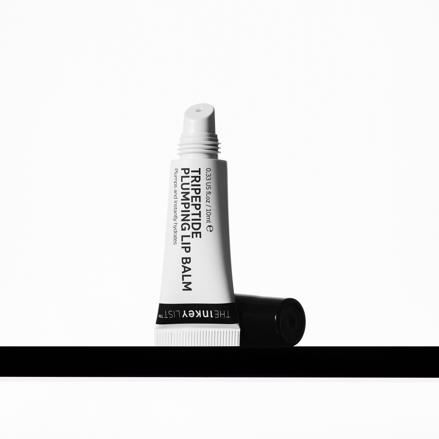 Бальзам для увеличения объема губ Tripeptide Plumping Lip Balm The Inkey List, Mocha (10ml) — фото 4