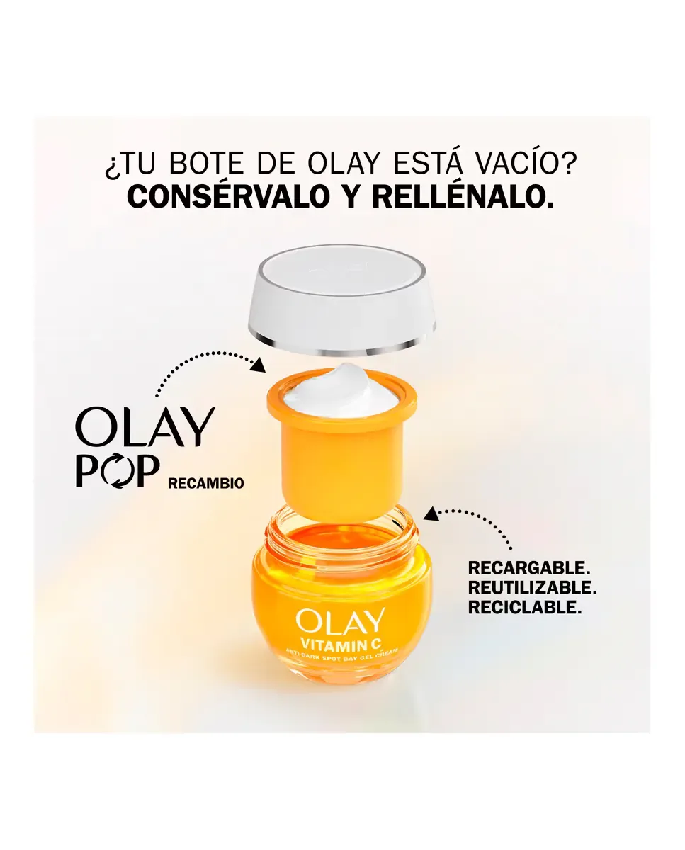Крем для лица SPF OLAY Дневной увлажняющий, сменный, ниацинамид + витамин С — фото 2