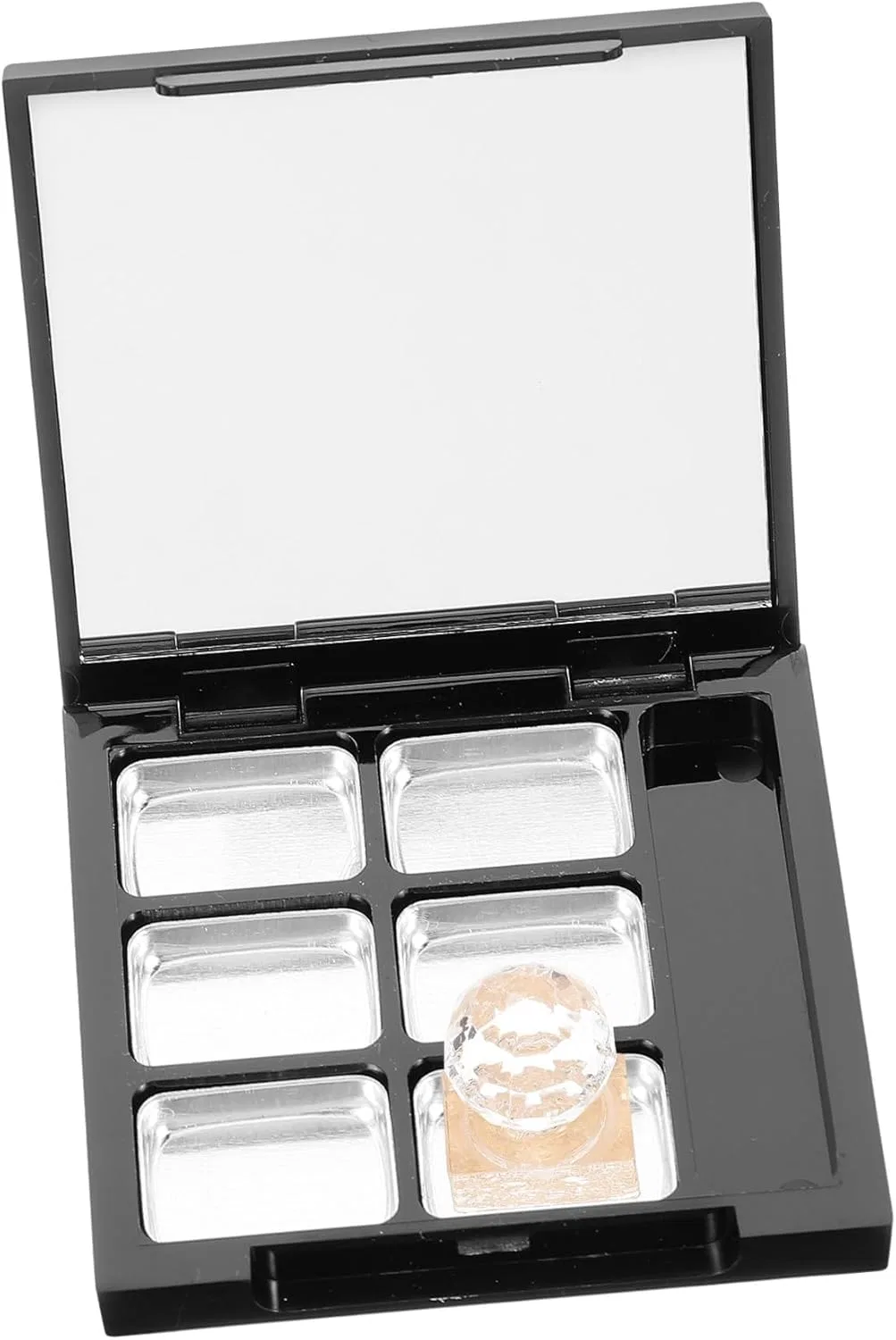 Палетка для теней FRCOLOR с зеркалом, 6 ячеек, ассорти