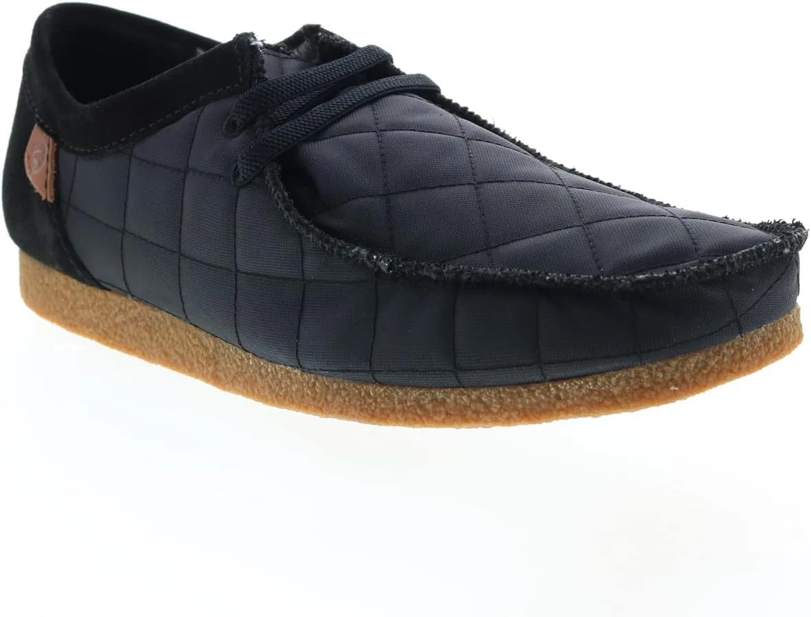 Мужские мокасины Clarks Shacre II Step, Black Textile. — фото 2