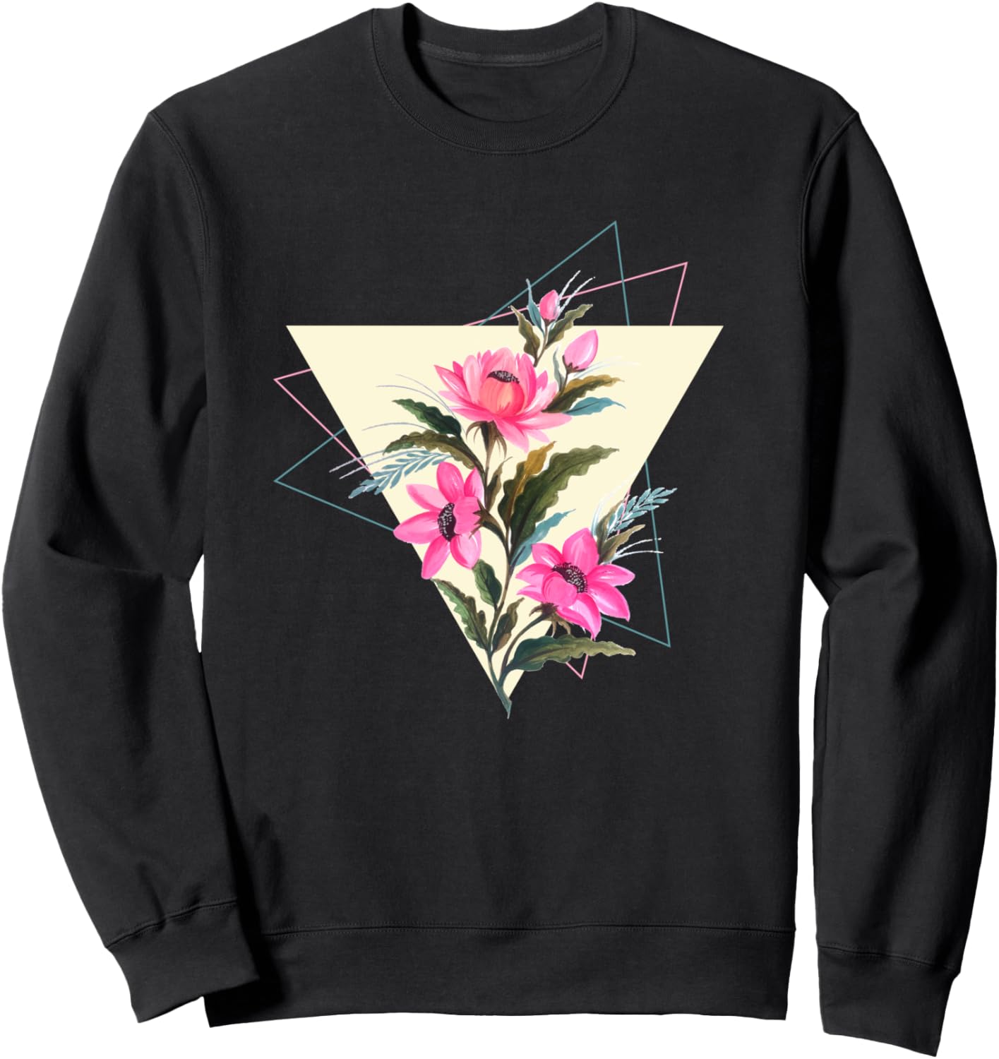 

Толстовка, Прекрасные цветы на винтажной садовой толстовке Botanical Flower Gardening