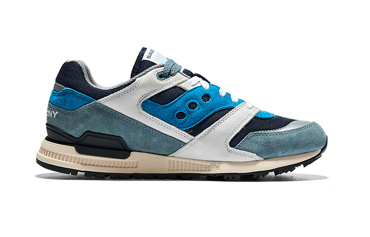 Кроссовки saucony Courageous OG 'Grey Royal', серый — фото 2
