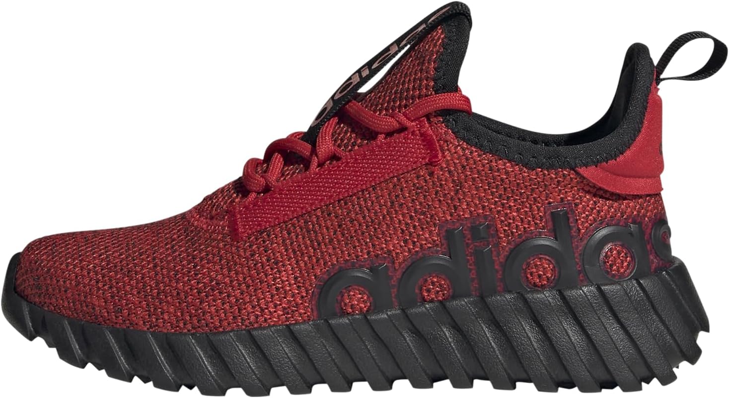 

Кроссовки adidas Kids Boys Kaptir 3.0 на шнуровке для мальчиков, повседневные - черные