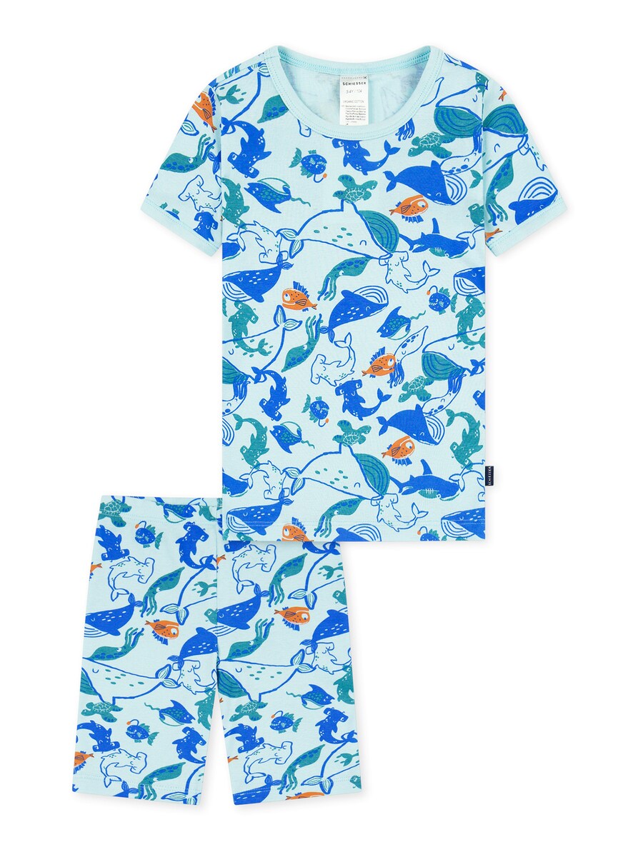 

Пижама SCHIESSER Boys World, синий