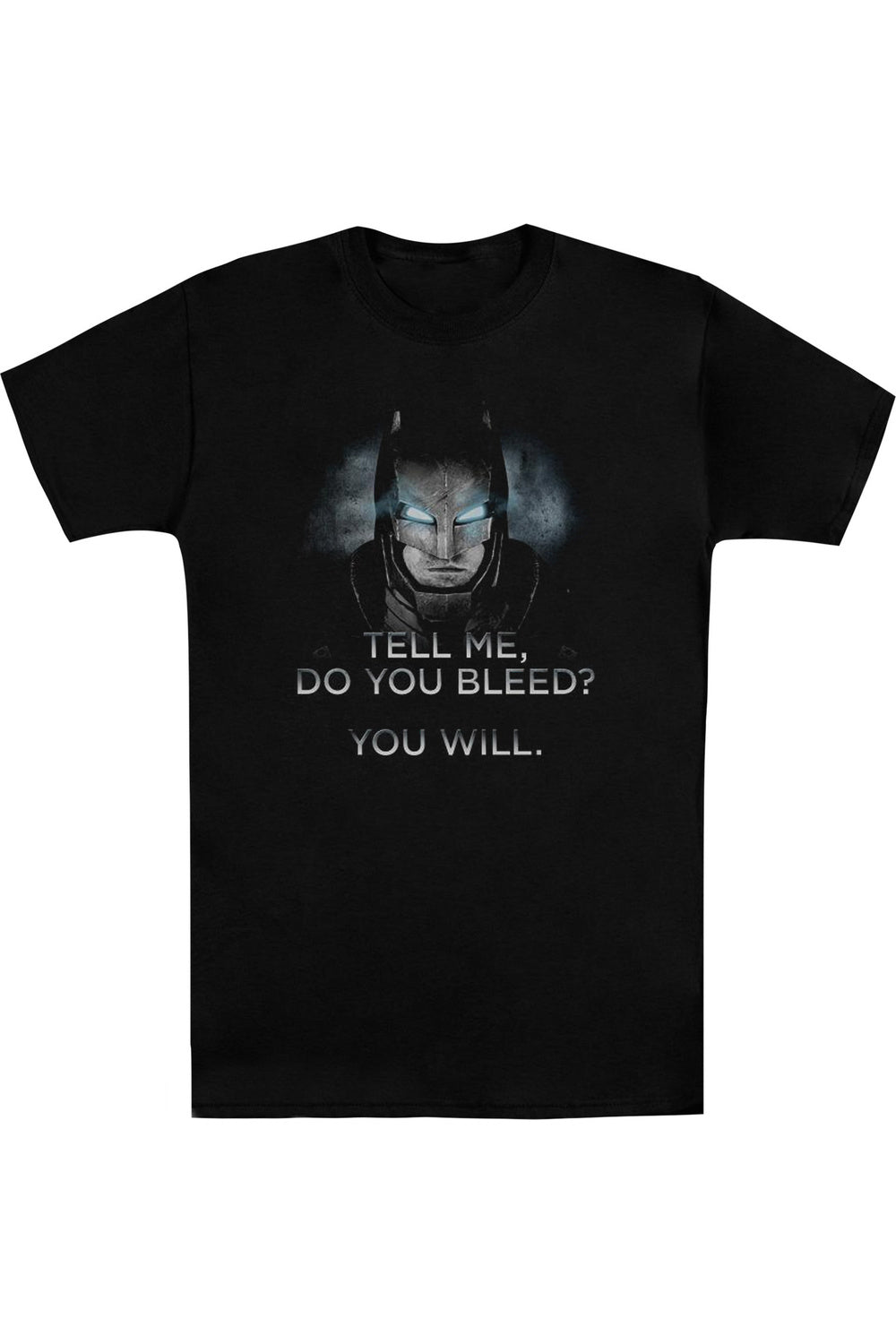 

Футболка с коротким рукавом для взрослых Batman V Superman Do You Bleed Gildan, черный